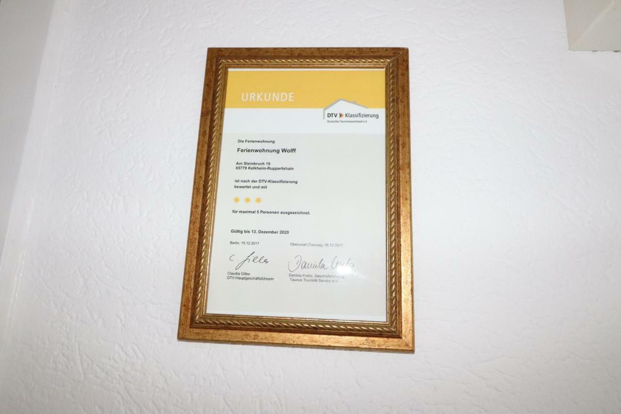 Ferienwohnung Wolff, Kelkheim Bagian luar foto